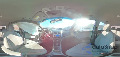 2014 Hyundai Accent Gls z USA, uszkodzony, nr VIN KMHCT4AE0EU744506